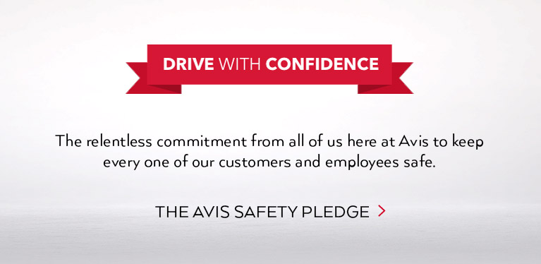The Avis Safety Pledge